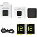 Telesin 3-slot nabíječka + 2 baterie set pro GoPro Hero 9/10/11 GP-BNC-901-B