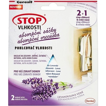 Ceresit Stop Vlhkosti Absorpčné vrecúška 2 x 50 g levanduľa