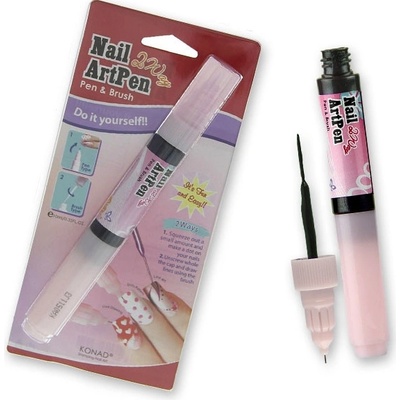 Konad® nail art pero a liner čierne 10 ml