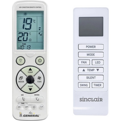 General Sinclair asm-12pi - луксозно с подсветка дистанционно управление (asm-12pi)