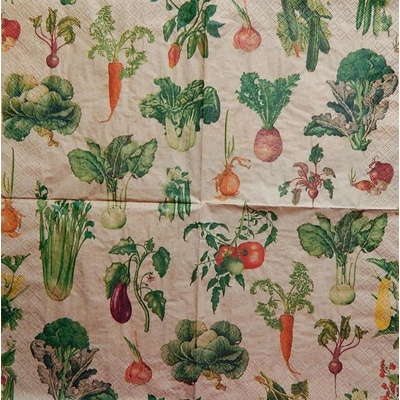 Home fashion obrúsky Zeleninka 33x33cm
