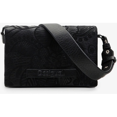 Desigual dámská kabelka ALPHA DORTMUND FLAP 2000 BLACK