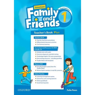 Family and Friends 1 American Second Edition Teacher´s book Pack - Penn Julie