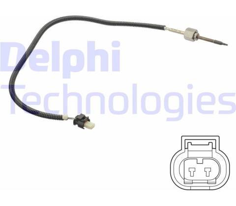 DELPHI Čidlo teploty výfukových plynů DF TS30161