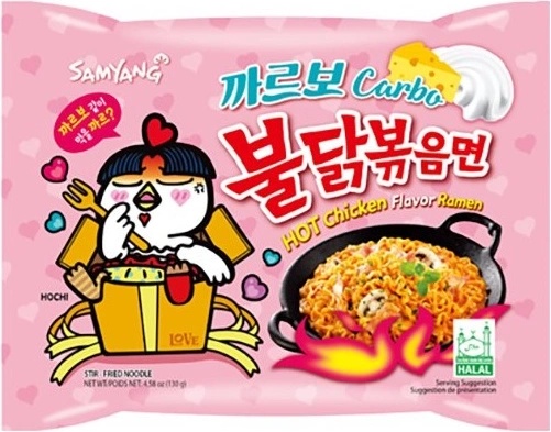 Samyang Buldak Ramen пикантна пилешка карбонара 130гр