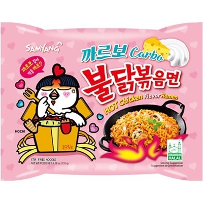 Samyang Buldak Ramen пикантна пилешка карбонара 130гр
