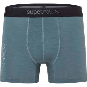 super. natural Бельо super. natural Tundra175 Frosty Boxer Briefs - Stormy Weather / Vapor Grey - размер XL (014-2614-0214)