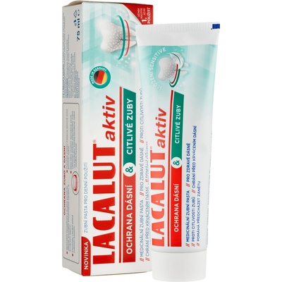 Lacalut Aktiv ochrana dásní&citlivé zuby 75ml