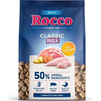 Rocco Adult Classic bravčové s kuracím mäsom 10 kg