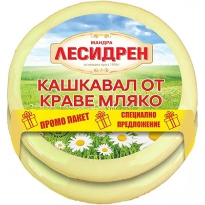 Лесидрeн Кашкавал Лесидрен 350гр. 1+1 бр
