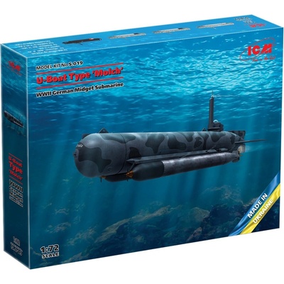 ICM U-Boat Type Molch WWII German Midget Submarine 1:72