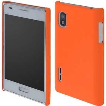 Pouzdro Coby Exclusive LG E610 Optimus L5 oranžové