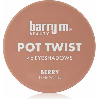 Barry M Pot Twist krémové oční stíny 4 x 1,8 g