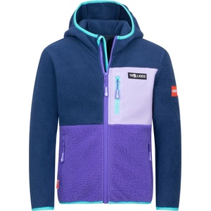 TROLLKIDS Детско поларено яке Trollkids Kid's Aurlandsfjord Jacket Fleece jacket - Wisteria Purple / Mystic Blue - размер 140 (EU) (703-3292-1218)