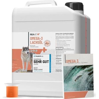 Reavet Omega-3 lososový olej 5 litrů