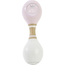 BAMBAM Hrkálka drevená RUŽOVÁ