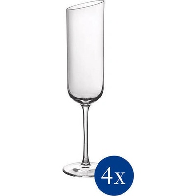 Villeroy & Boch Pohár na šampanské NewMoon 4 x 170 ml