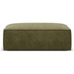 Mazzini Sofas Зелена шенилова табуретка Vanda - Mazzini Sofas (MAZ_POUF_142_F1_VANDA3)