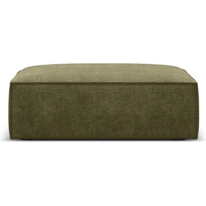 Mazzini Sofas Зелена шенилова табуретка Vanda - Mazzini Sofas (MAZ_POUF_142_F1_VANDA3)