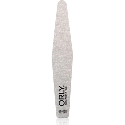 Orly Pro Zebra klasický pilník na nechty s dvomi hrubosťami 100/180 1 ks