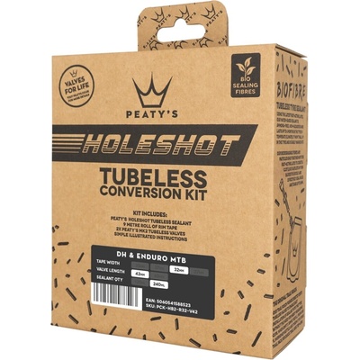 Bezdušový konverzní kit Peaty's Holeshot Tubeless Conversion kit - Enduro/DH