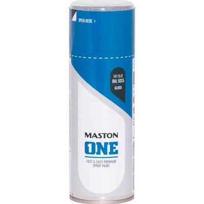 MASTON One - akrylová - RAL 5015 - nebeská modrá - 400 ml