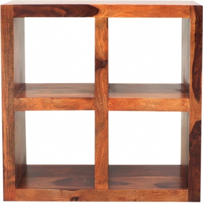 indickynabytok.sk Knižnica Gani 90x90x35 z indického masívu palisander