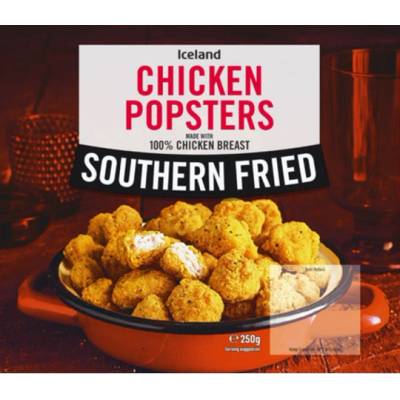 Iceland Kuřecí Popsters Southern Fried 250 g