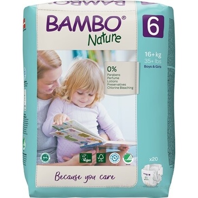 Abena Bambo Nature 6 16+ kg 20ks