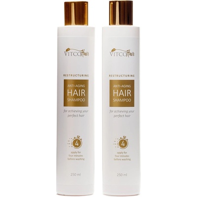 VitcoHair Shampoo AntiAging Restructuring For Achieving 500 ml