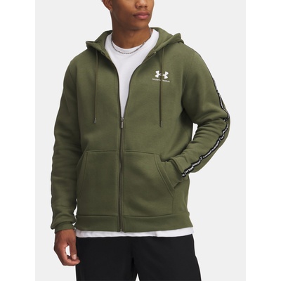 Under Armour Мъжки суитшърт Under Armour UA Icon Fleece FZ Taping Under Armour | Zelen | МЪЖЕ | S