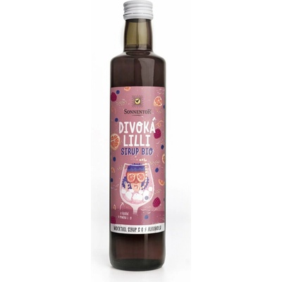 Sonnentor Divoká Lilli sirup BIO 500 ml