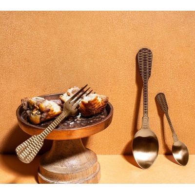 Herdmar Прибори за хранене osier- 24 части - медно pvd покритие / мат (-232-3024-0517-200-0007)