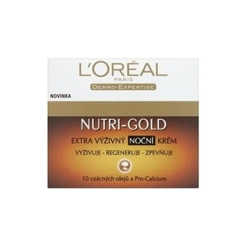 L'Oréal Extra výživný nočný krém Nutri-Gold 50 ml