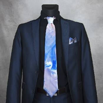 Hodvábna kravata + vreckovka Limited 05