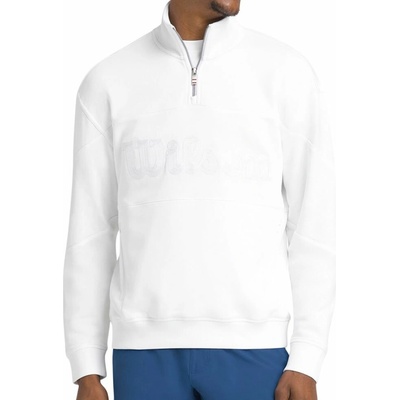 Wilson Parkside 1/2 Zip Pullover bright white Bílý – Zbozi.Blesk.cz