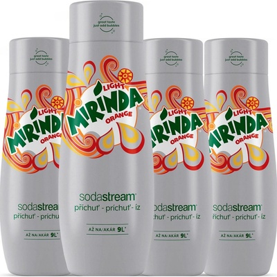 Sodastream MIRINDA LIGHT 4 x 440 ml