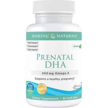 Image 1 of Nordic Naturals Vegan Prenatal DHA [60 Гел капсули]