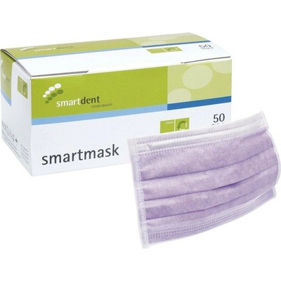 Smartdent Rouška Smartmask typ II R fialová 50 ks