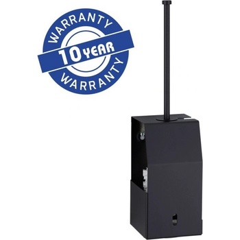 Merida WC souprava s rukojetí nástěnný Stella černá