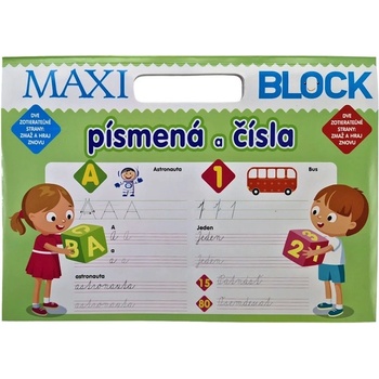 Maxi block Písmena a čísla