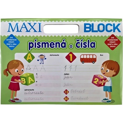 Maxi block Písmena a čísla