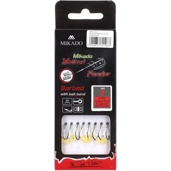 Mikado Náväzec Method Feeder RIG 10 cm PUSH STOP 0,28 mm veľ.6 8 ks