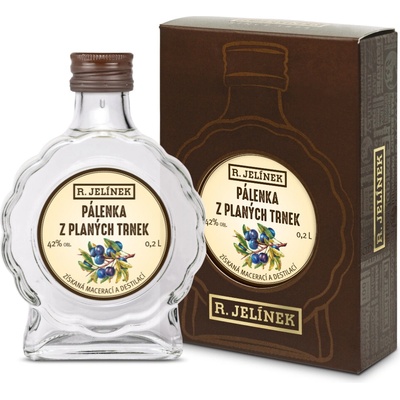 Rudolf Jelínek Trnkovice Budík 42% 0,2 l (dárčekové balenie)