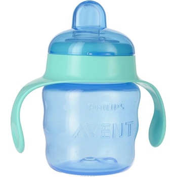 Philips AVENT hrneček pro první doušky Classic s držadly Modrý 200 ml