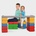 Marioinex Голям детски конструктор от строителни блокове, 23 части (905 524)