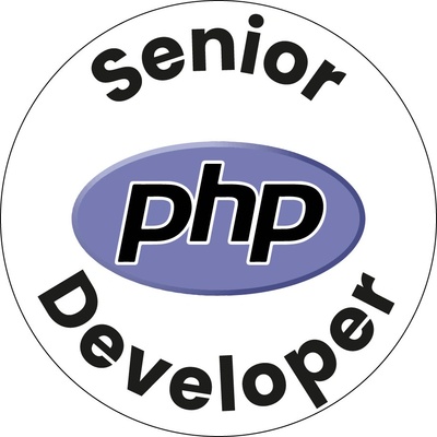 Developer placka Senior PHP 50 mm