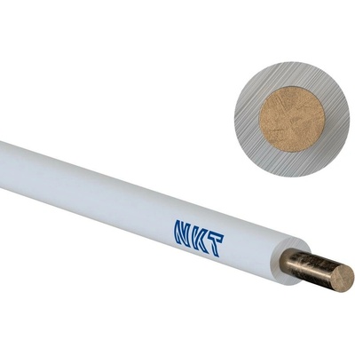 NKT CY H07V-U 1,5 bílý 1 m