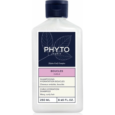 Phyto Curls Hydratation Shampoo hydratačný šampón pre vlnité a kučeravé vlasy 250 ml