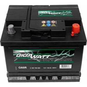 GIGAWATT 60Ah 540A right+
